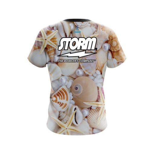 Storm Seashells CoolWick Bowling Jersey - Image 2