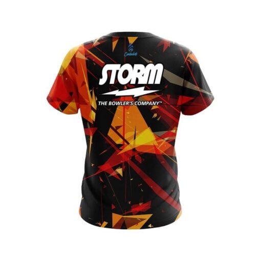 Storm Shattered Shapes CoolWick Bowling Jersey - Image 2