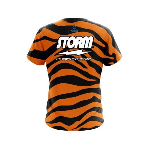 Storm Tiger Stripes CoolWick Bowling Jersey - Image 2