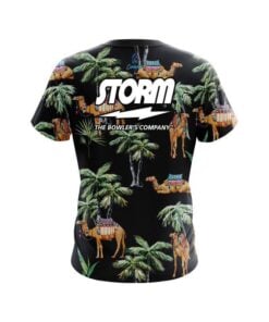 Alternative view of Storm Tropical Camel CoolWick Bowling Jersey