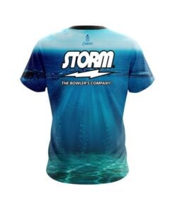Alternative view of Storm Underwater Abyss CoolWick Bowling Jersey