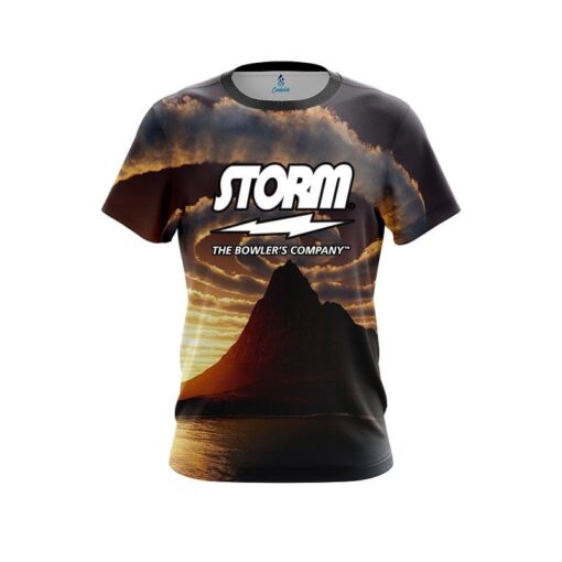 Storm Volcano Alley CoolWick Bowling Jersey - Image 2