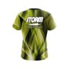 Storm Wavy Yellow Swirl CoolWick Bowling Jersey - Image 2