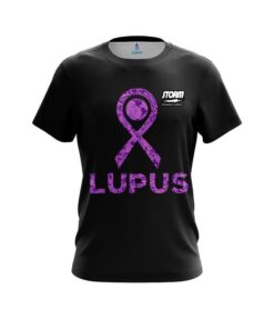 Storm World Lupus Cancer Awarenes 4 CoolWick Bowling Jersey