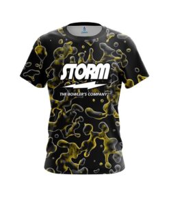 Storm Yellow Flowing Fluid CoolWick Bowling Jersey