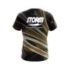 Storm Yellow Motion Swirl CoolWick Bowling Jersey - Image 2