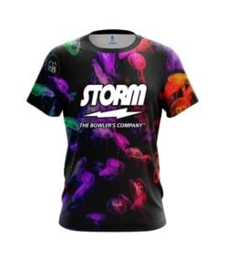 Storm Glowing Jellyfish CoolWick Bowling Jersey