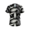 Plain Striped Pattern CoolWick Bowling Jersey - Image 2