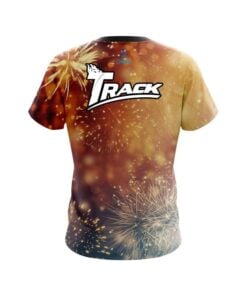 Alternative view of Track Holiday Explosion CoolWick Bowling Jersey