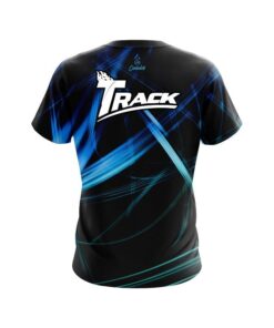 Alternative view of Track Aqua Swirl CoolWick Bowling Jersey