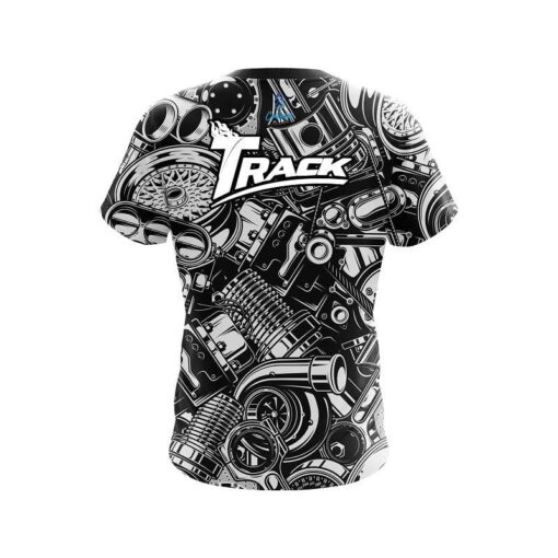 Track Auto Parts Explosion CoolWick Bowling Jersey - Image 2