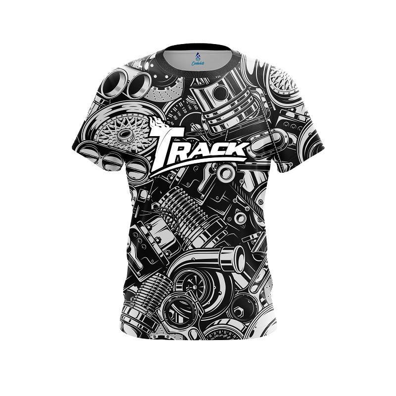 Track Auto Parts Explosion CoolWick Bowling Jersey