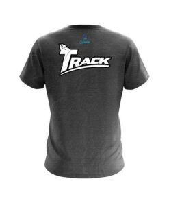 Alternative view of Track Black Grunge Canvas CoolWick Bowling Jersey