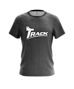 Track Black Grunge Canvas CoolWick Bowling Jersey