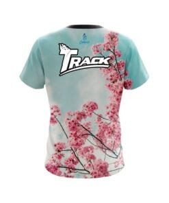 Alternative view of Track Cherry Blossom CoolWick Bowling Jersey
