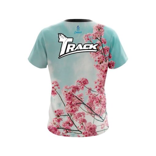 Track Cherry Blossom CoolWick Bowling Jersey - Image 2