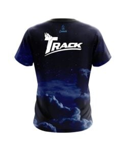 Alternative view of Track Cloudy Night CoolWick Bowling Jersey