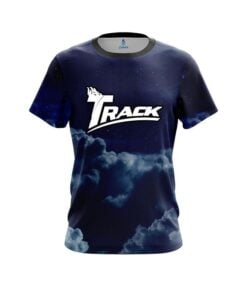 Track Cloudy Night CoolWick Bowling Jersey