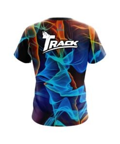 Alternative view of Track Cloudy Smoke CoolWick Bowling Jersey
