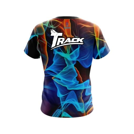 Track Cloudy Smoke CoolWick Bowling Jersey - Image 2