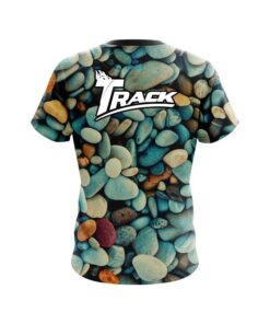 Alternative view of Track Color Pebbles CoolWick Bowling Jersey
