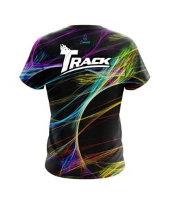 Alternative view of Track Colorful Energy Motion CoolWick Bowling Jersey