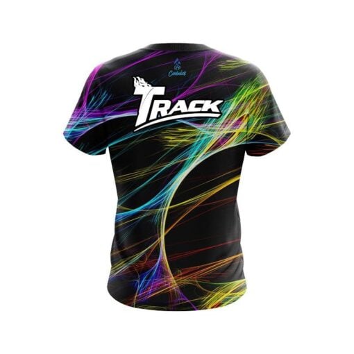 Track Colorful Energy Motion CoolWick Bowling Jersey - Image 2