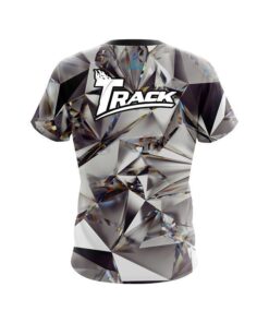 Alternative view of Track Crystal Diamonds CoolWick Bowling Jersey