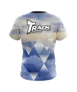 Alternative view of Track Diamond Clouds CoolWick Bowling Jersey