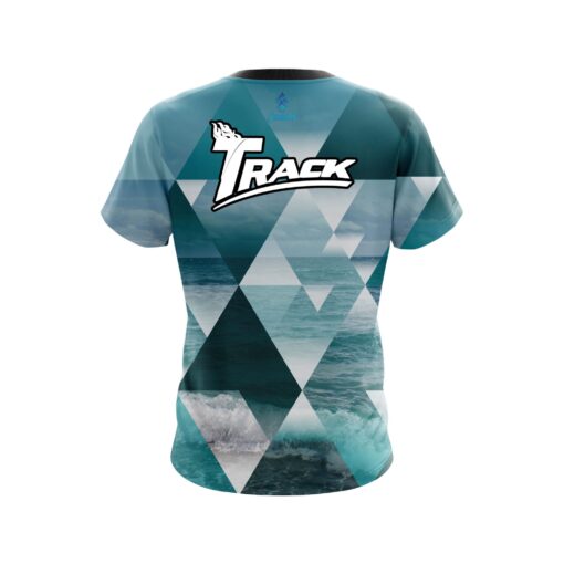 Track Diamond Waves CoolWick Bowling Jersey - Image 2