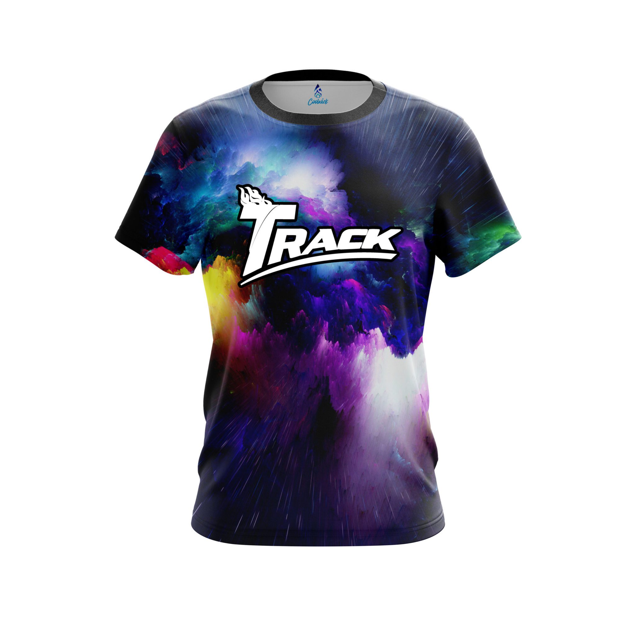 Track Electrical Burst CoolWick Bowling Jersey