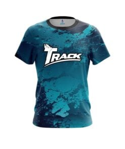 Track Graphite Blue CoolWick Bowling Jersey