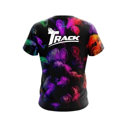 Track Glowing Jellyfish CoolWick Bowling Jersey - Image 2