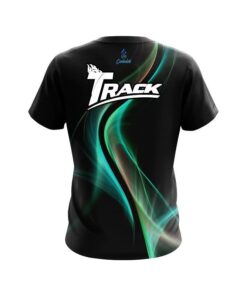 Alternative view of Track Glowing Wave CoolWick Bowling Jersey