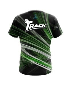 Alternative view of Track Green Motion Swirl CoolWick Bowling Jersey