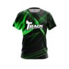 Track Green Spiral CoolWick Bowling Jersey