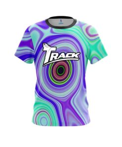 Track Hypnotic Swirl CoolWick Bowling Jersey