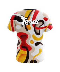 Alternative view of Track Modern Art CoolWick Bowling Jersey