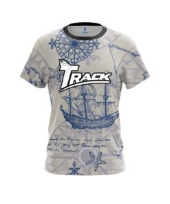 Track Nautical Navigation CoolWick Bowling Jersey