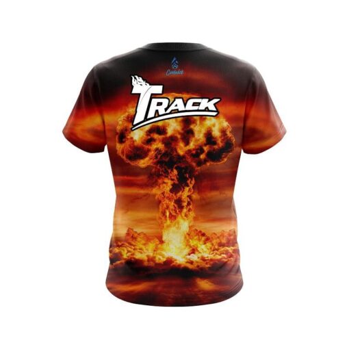Track Nuke Explosion CoolWick Bowling Jersey - Image 2