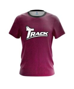 Track Pink Grunge Canvas CoolWick Bowling Jersey