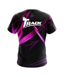 Alternative view of Track Pink Spiral CoolWick Bowling Jersey