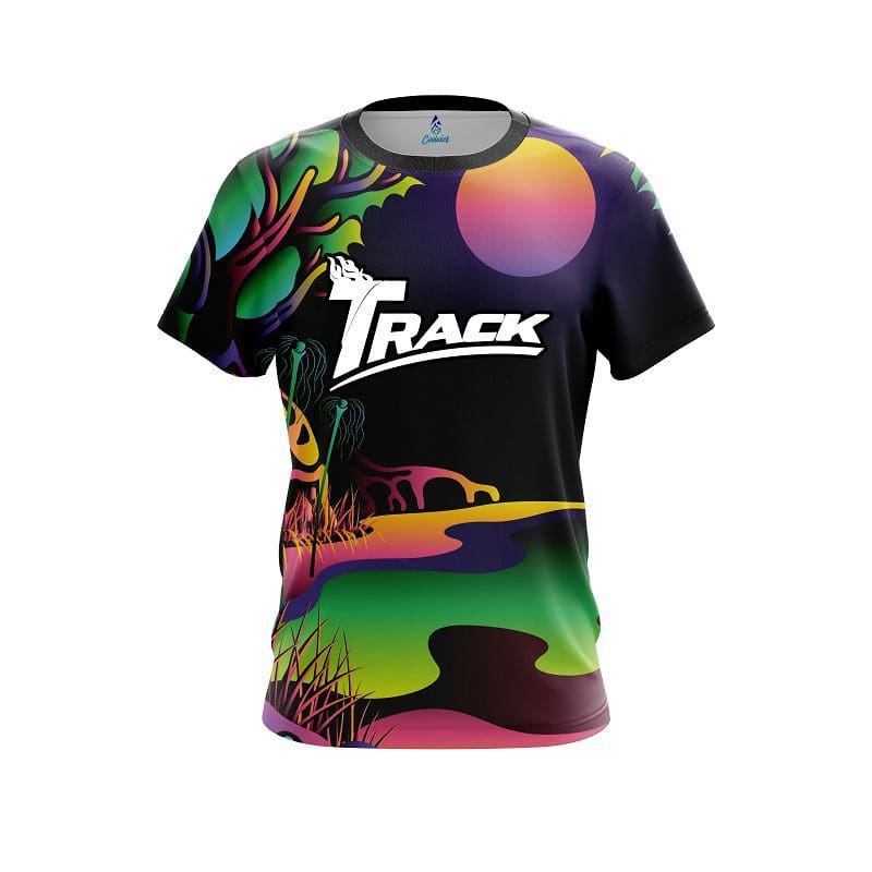 Track Psychedelic Lakeside CoolWick Bowling Jersey