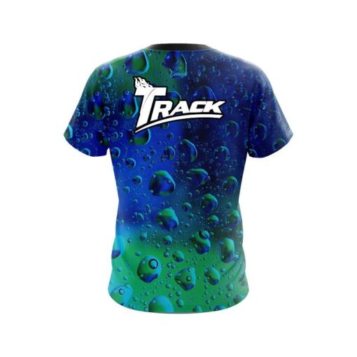 Track Rain Drop CoolWick Bowling Jersey - Image 2