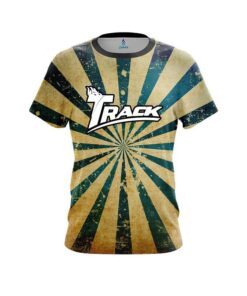 Track Retro Grunge 2 CoolWick Bowling Jersey