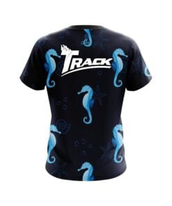 Alternative view of Track Underwater Seahorse CoolWick Bowling Jersey