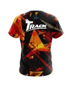Alternative view of Track Shattered Shapes CoolWick Bowling Jersey