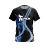Track Smokey Blue Wave CoolWick Bowling Jersey
