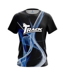 Track Smokey Blue Wave CoolWick Bowling Jersey