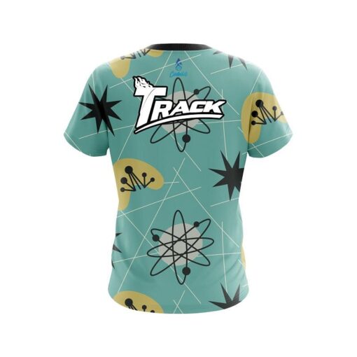 Track Throwback Vintage  CoolWick Bowling Jersey - Image 2